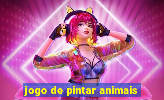 jogo de pintar animais